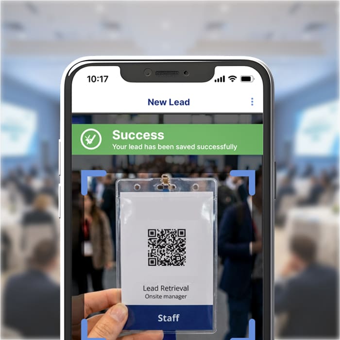 AI-powered lead capture app